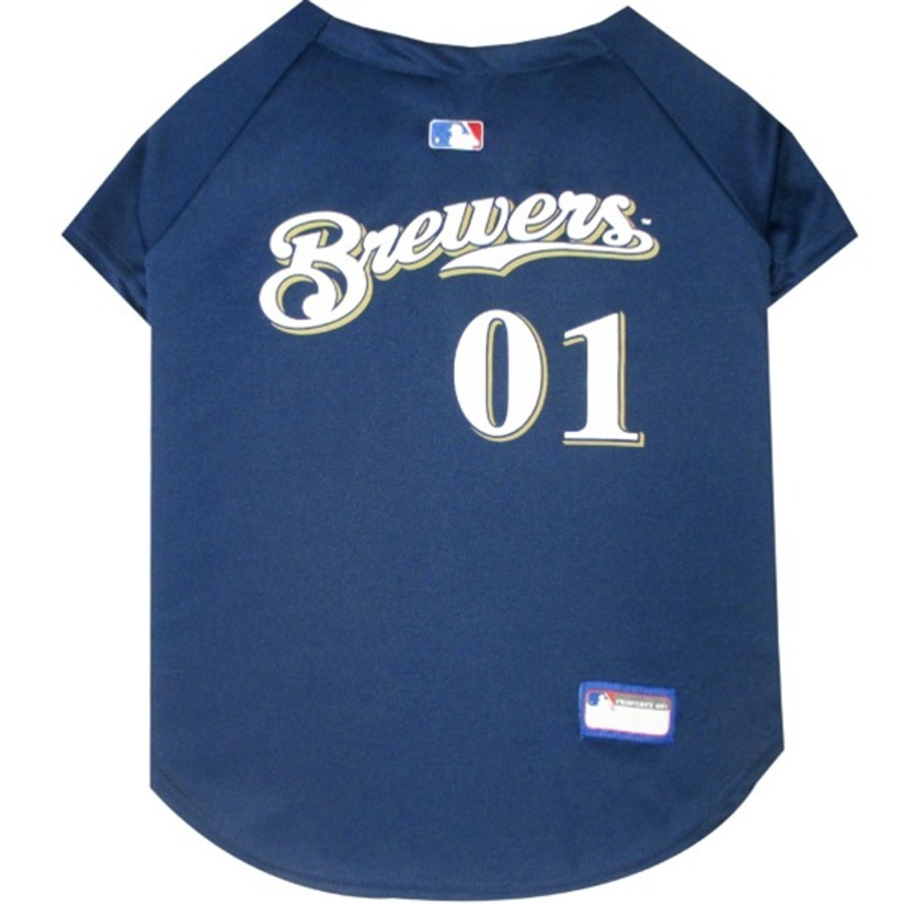 brewers personalized jersey