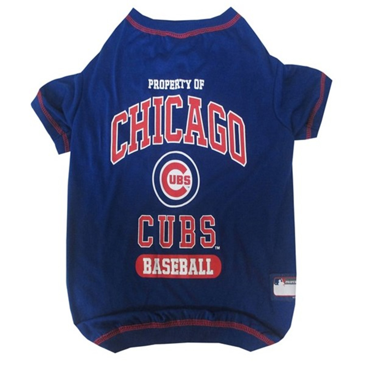Officially Licensed MLB Chicago Cubs Hoodie T-Shirt(RAGLAN SLEEVES