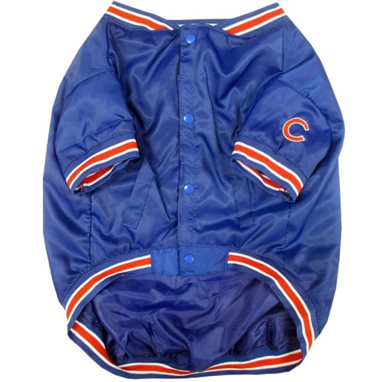 Chicago Cubs Dog Dugout Jacket - Royal Blue  Chicago cubs gear, Cubs gear, Chicago  cubs