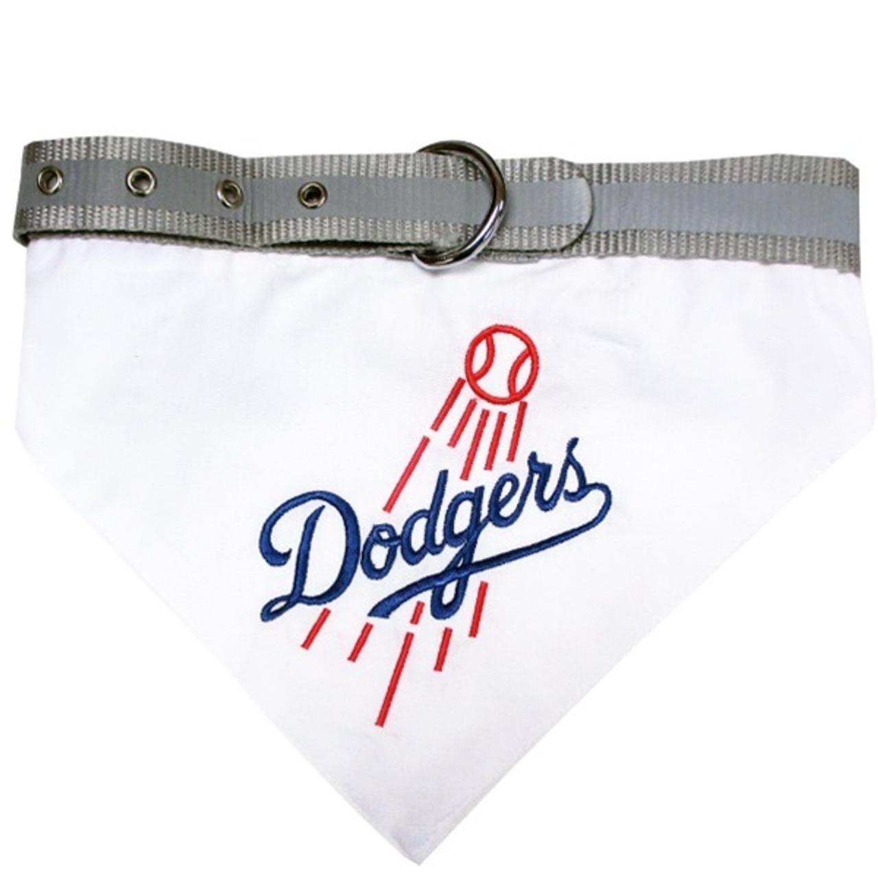 LA Dodgers Dog Bandana Adjustable Collar Dog Bandana 