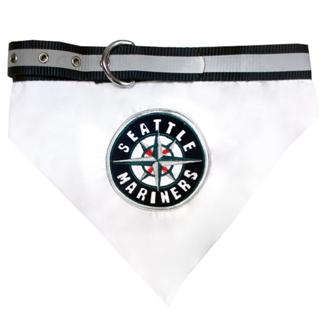 Seattle Mariners Dog Bandana Adjustable Collar Dog Bandana 