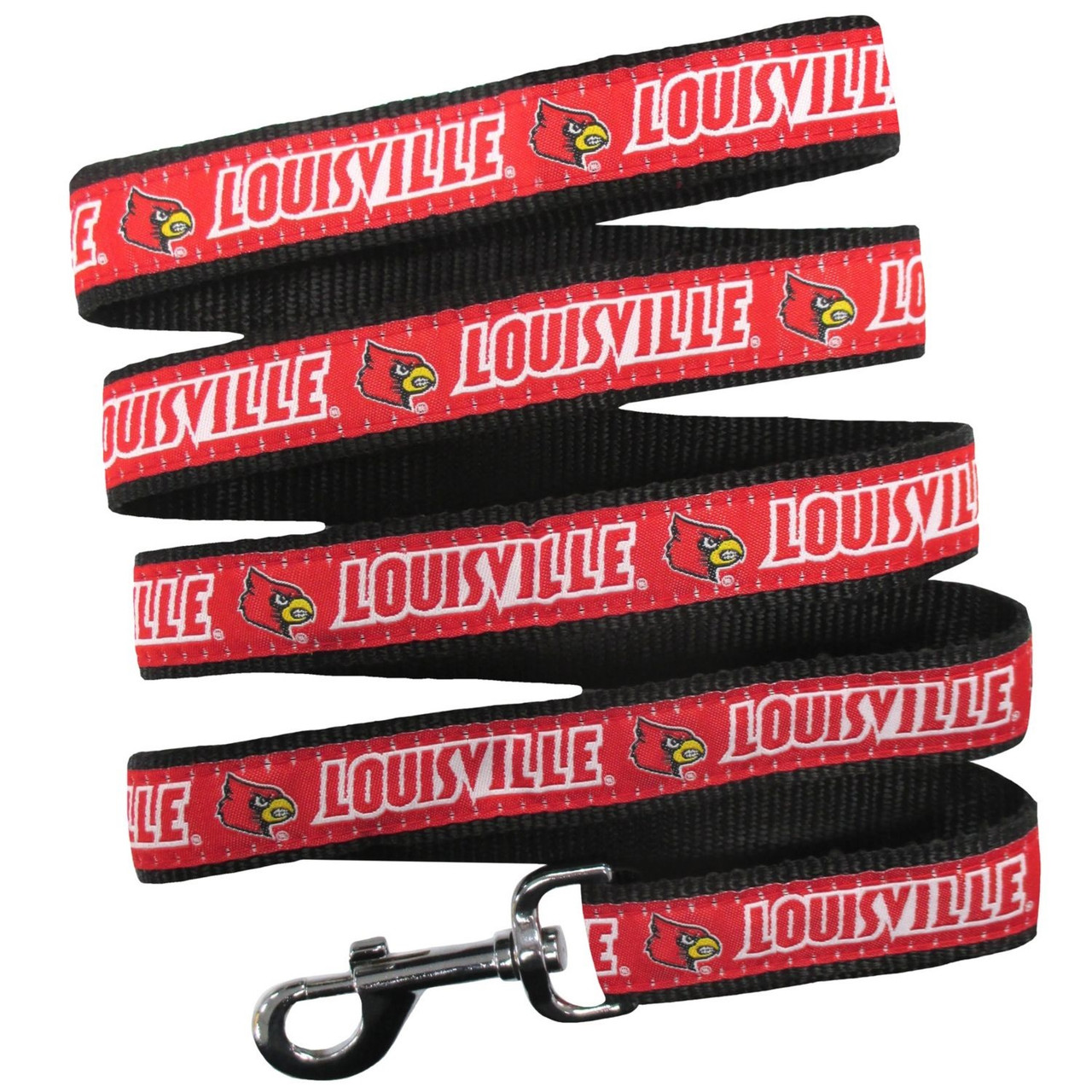 louisville cardinals dog collar