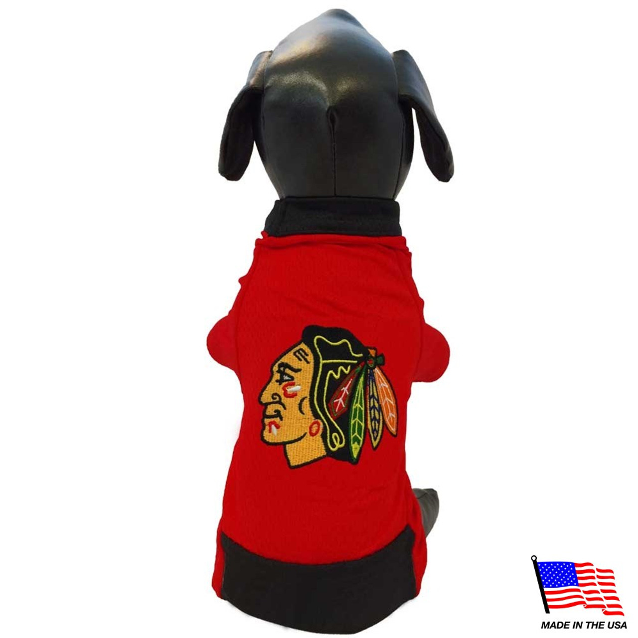 Chicago blackhawks hot sale dog jersey