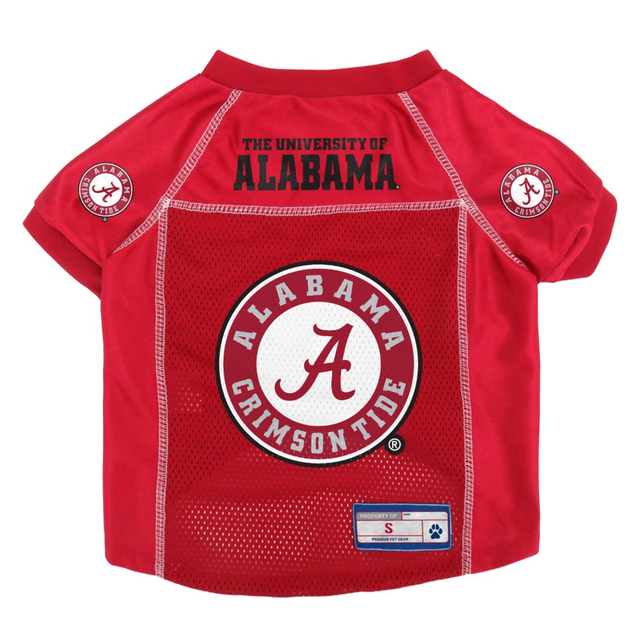 Alabama Crimson Tide Mesh Pet Jersey