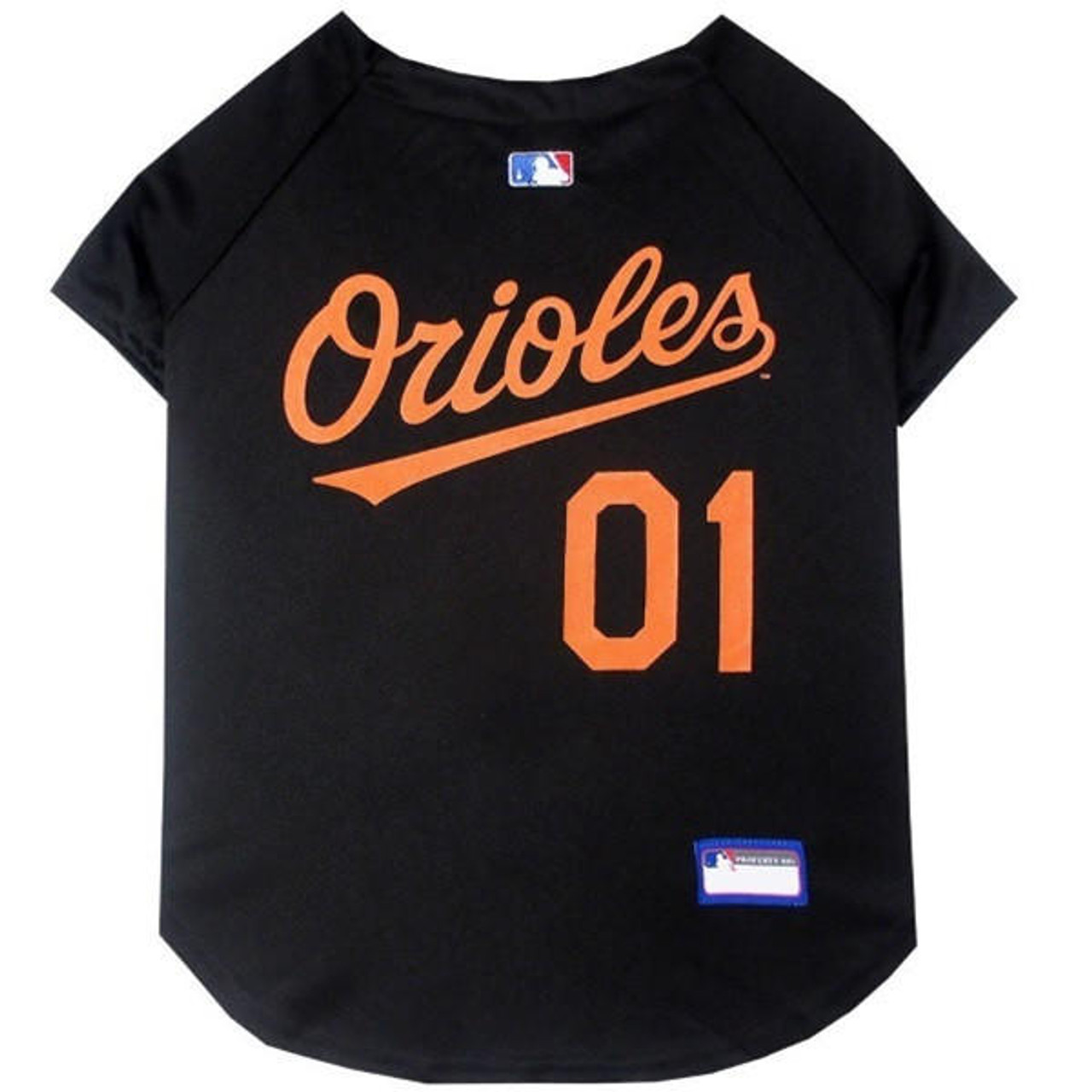 HUTNER MLB Baltimore Orioles Baseball Dog Jersey Small New