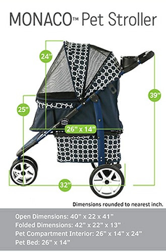 gen7pets monaco pet stroller