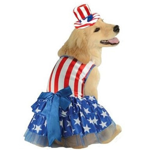Dog Costume 4th Of July Dog Shirt Patriotic Pooch Pet Dog Costume