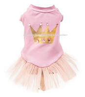 Designer Princess Crown Tutu Dog Dress
