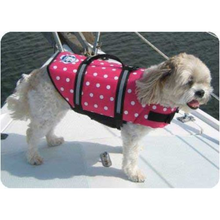 Dog Life Jacket - Pink Dots