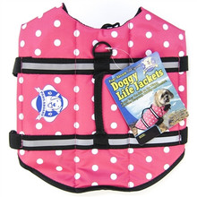 Dog Life Jacket - Pink Dots