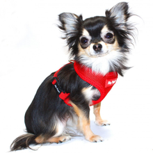 Mesh Dog Harness Vests - Red Ultra Comfort