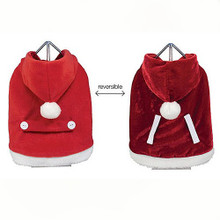 Santa Dog Suit Red