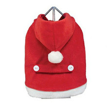 Santa Dog Suit Red
