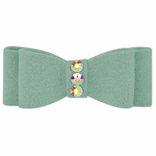 Mint dog barrette image by Susan Lanci Designs
