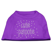 Cutie Patootie Rhinestone Dog Tank