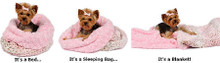 Cuddle Cup - Pink Shag by Susan Lanci