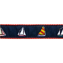 Dog Collar - Sailboats image