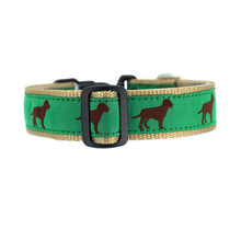 Dog Collar - Chocolate Dog - 1 1/4