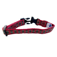 Dog Collar - Argyle Christmas - 1/2, 3/4, 1 1/4