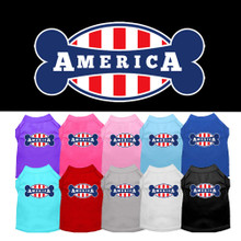 Bonely America Dog Tank