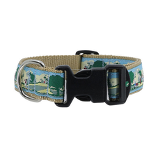 Dog Collar - Golf Scene - 1 1/4