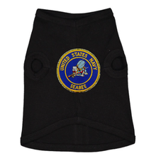 US Navy SeaBee Patch Style Dog Tank