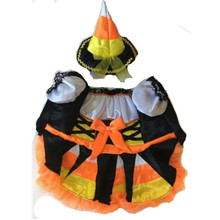 Candy Corn Witch Pet Dog Costume