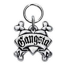 Gangsta - Engravable Dog ID Tag