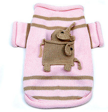 Pocket Full of Elephant Dog Sweater & Toy Set