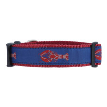 Dog Collar - 1/2, 3/4, 1 1/4 Red Lobster