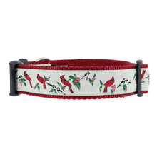 Dog Collar - Cardinal Birds - 1 1/4