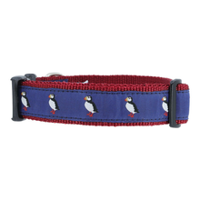 Dog Collar - Puffin Seabirds - 1 1/4