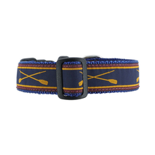Dog Collar - Crossed Oars - 1 1/4
