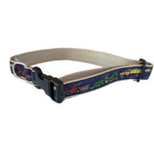 Dog Collar - Construction Vehicles - 1 1/4