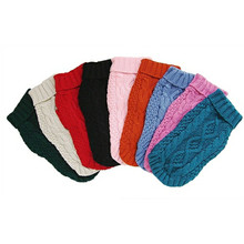 Irish Knit Dog Sweater - 8 Colors