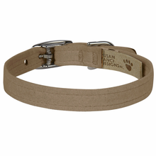 Plain 1/2" Ultra Suede Dog Collar - 30+ Colors