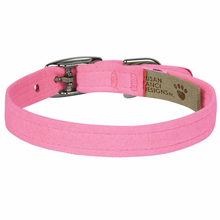 Plain 1/2" Ultra Suede Dog Collar - 30+ Colors