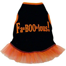 Fa-BOO-lous Dog Halloween Tank Dress