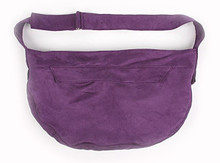 Amethyst Luxe Suede Cuddle Dog Carrier by Susan Lanci Design