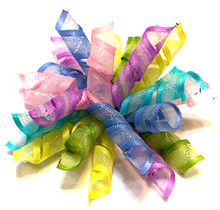 Dog Bows - Easter Grass Pastel Whirlie