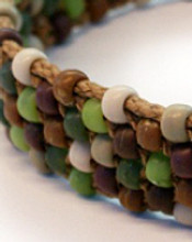 Southwestern Beaded Azzi Dog Collar