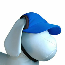 Royal Blue Sun Protective Dog Visor Hats for Dogs