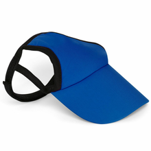 Royal Blue Sun Protective Dog Visor Hats for Dogs