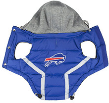 NFL Buffalo Bills Licensed Dog Puffer Vest Coat - S - 3X