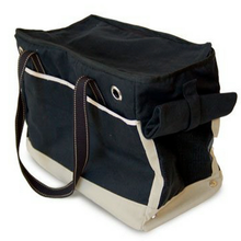 Big Black Canvas Dog Tote Bag