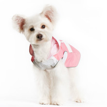 Cute Pink Bunny Dog Raincoat
