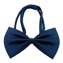 Navy Blue Dog Bow Tie - Small & Medium
