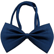 Navy Blue Dog Bow Tie - Small & Medium