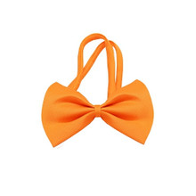 Orange Dog Bow Tie - Small & Medium