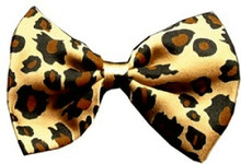 Leopard Dog Bow Tie - Small & Medium